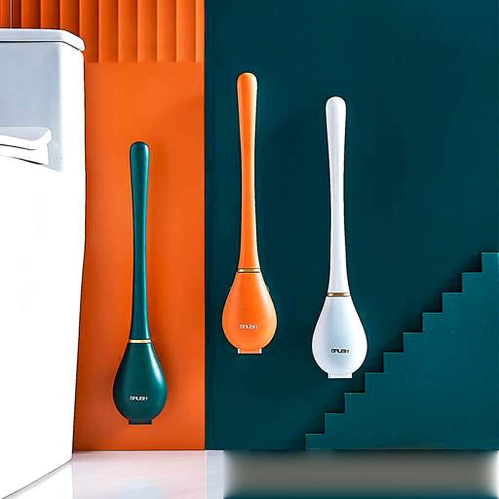Hydromony silicone toilet brush